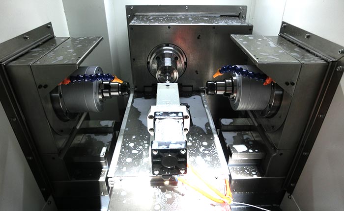 DW200对向曲线高速铣床细节图